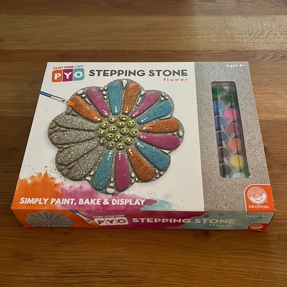mindware Art Paint Your Own Stepping Stone Flower Poshmark